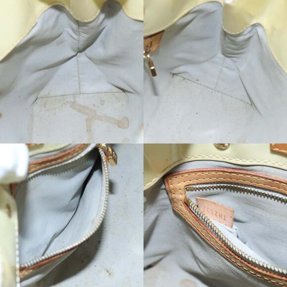 LOUIS VUITTON Monogram Vernis Reade PM Hand Bag Perle M91336 - Picture 12 of 12